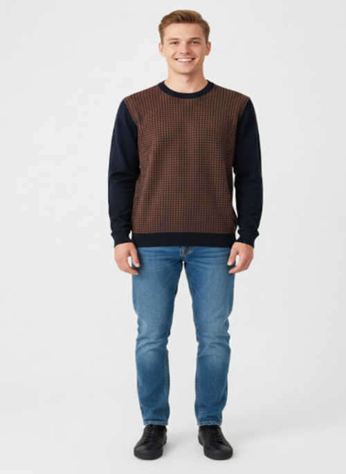 Knitted Men Pullover